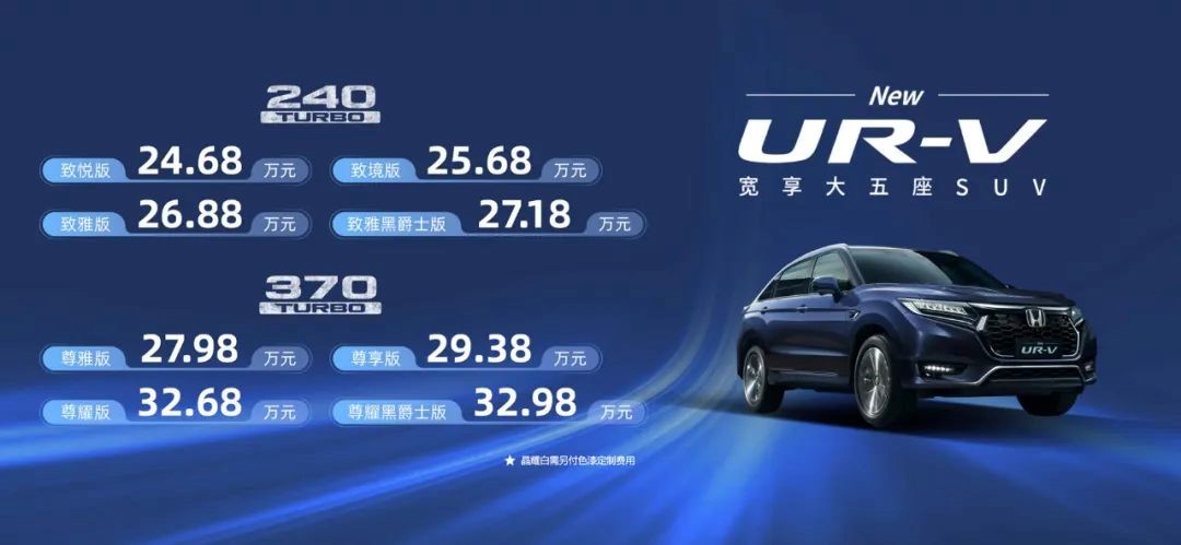 穩行新境 寬享從容，東風Honda全新UR-V煥新上市